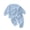 Light Blue, variant on Duqingm Baby Girl Fall Winter Outfits Toddler Clothes Long Sleeve Solid Color Crewneck Sweatshirt Joggers Pants Set