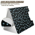 thumbnail image 4 of ALAZA Daisy Floral Blue A4 Foldable Clipboard 360 Degree Folder Binder, 4 of 9