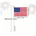 thumbnail image 7 of 4 Pack LED Small American Flags, Small USA Flag with Light, 4th of July Mini American Flags for Outside, American Hand Flags, Patriotic Veterans Day Decorations Flag, 4th of July Decorations, 7 of 7