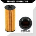 thumbnail image 6 of 2 Set No.68079744AB/68079744AA Engine Oil Filter Transmission Oil Filter for Dodge Journey 2011-2013, 6 of 6