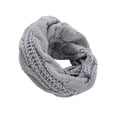 thumbnail image 2 of Qarigey Calentador de cuello artesanal exquisito de fibras acrílicas de gama alta para un aspecto limpio y elegante calentador de cuello de Accesorios de disfraces gris, 2 of 6