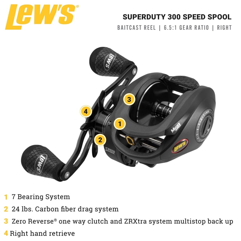 300 size baitcasting reel CAMEKOON Carbon Fishing Reel, High Line Capacity Baitcaster Reels, 6.3:1 Gear Ratio, 10+1 Stainless Steel Ball Bearings, 10 Button Magnetic Brakes, Carbon Fiber Frame and Side Covers : Sports & Outdoors highest capacity Daiwa LX-HD300H-P Lexa 300 HD
