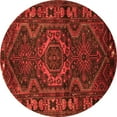 thumbnail image 1 of Ahgly Company Indoor Round Persian Orange Traditional Area Rugs, 3' Round, 1 of 1