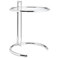 thumbnail image 3 of modway eileen gray adjustable height side table in silver, 3 of 6