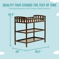 "Dream On Me Emily Infant Changing Table, Small Nursery Furniture with