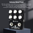 thumbnail image 2 of Pedal de distorsión JOYO Extreme Metal JF-17 para guitarra eléctrica, 2 of 8
