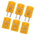 thumbnail image 3 of 6pcs Wire Connectors K Type Thermocouple Adapter Male Female Thermocouple Adapter, 3 of 8