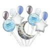 11 pc Twinkle Little Star Baby Boy Balloon Bouquet Party Decoration Shower Blue