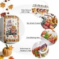 thumbnail image 5 of Shower Curtain 72"W x 96"L Fall Thanksgiving Truck Harvest Maple Leaves Fabric Shower Curtains Set with Hooks Water Repellent Bathroom Curtains Machine Washable Bathroom Accessories, 5 of 6
