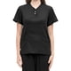 thumbnail image 4 of Conjunto médico de enfermería, ropa de trabajo de enfermera con múltiples bolsillos, Top profesional con cuello en V y Negro, 4 of 4