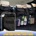 thumbnail image 6 of Trunk Organizer for SUV,Car Organizers and Storage Back Seat Foldable Organization,42.5” Truck Tool Box Organizer Cargo Net Accessories Trunk Caddy Aotomotive Hanging Storage Black, 6 of 7