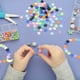 thumbnail image 4 of Cuentas de estrella de acrílico Uxcell, 400 Pcs cuenta de pulsera de amistad en forma de estrella, azul, 4 of 5