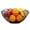 black, variant on Metal Wire Fruit Basket, Black Fruit Bowl for Kitchen Counter, Fruit Holder Stand Storage Baskets for Countertop, Home Decor, Table Centerpieces, Vegetable Bowls for Fruits, Veggies, Snacks (Black)