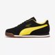 thumbnail image 1 of PU & MA Roma Suede - Black Yellow / Sneakers Shoes Expedited Shipping (39863506), 1 of 5