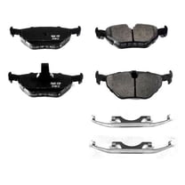 Rear Brake Pad Set - Compatible with 2000 BMW 323i E46 Wagon