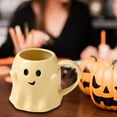 thumbnail image 4 of Konghyp 14oz Halloween Ghost Mug Cute Ceramic Ghost Coffee Mug Adorable Ghost Decoration Fun Drinkware, Multi-Purpose Beverage Cup for Adults, Great Gift for Halloween, Thanksgiving, and Parties, 4 of 6
