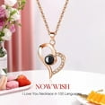 thumbnail image 1 of Sdmnsg-T Vraie Rose Préservée avec Cœur Je t'Aime Colliers pour Femmes - Fleurs Rouges Éternelles Cadeaux pour Elle Ensemble Cadeau Romantique pour Petite Amie Anniversaire de Mariage à la Saint-Valentin Fête des Mères Noël, 1 of 18