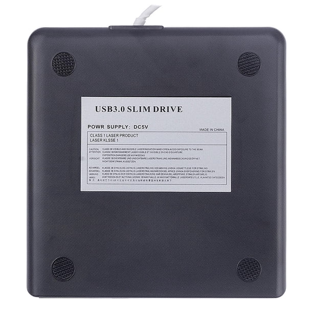 Óptica USB 3.0 Dirección Ócica externa Ultra Delgada CD-RW DVD-RW Drive Drive CD /DVD Registrador DE DVD Portátil Para DVD para /Mac OS