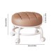 thumbnail image 3 of Taburete Bajo con Ruedas, Asiento de Utilidad con Base Móvil, con Asiento de Plástico y Espuma, 25x25x22cm, para Hogar, Costurera, Cambio de Zapatos, Trabajos de Bricolaje, 3 of 7
