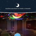 thumbnail image 2 of Luz de luna con 3 modos, luz de estrellas, luz de luna giratoria de 360 grados, luz de noche romántica para habitación de niños, luz de decoración romántica para el hogar, regalo morado, 2 of 4