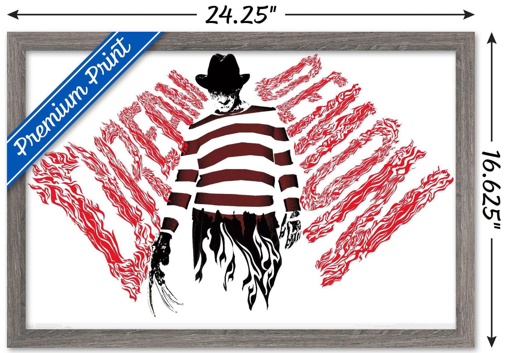 A Nightmare on Elm Street - Dream Wall Poster, 14.725" x 22.375", Framed
