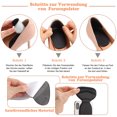 thumbnail image 4 of Inserts de Chaussures Réglables Légers Portables Coussinets de Chaussures Auto-Adhésifs pour Talons Patchs de Pied Respectueux Autocollant de Dos de Pied Doublure de Talon Inserts, 4 of 8