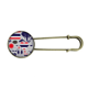 thumbnail image 1 of Reino de Tailandia costumbres tradicionales EsES Broche De Broche De Metal Antiguo Unbranded M, 1 of 3