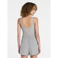 thumbnail image 3 of Avia Women's Mixed Media Active Romper, Sizes XS-XXXL, 3 of 5