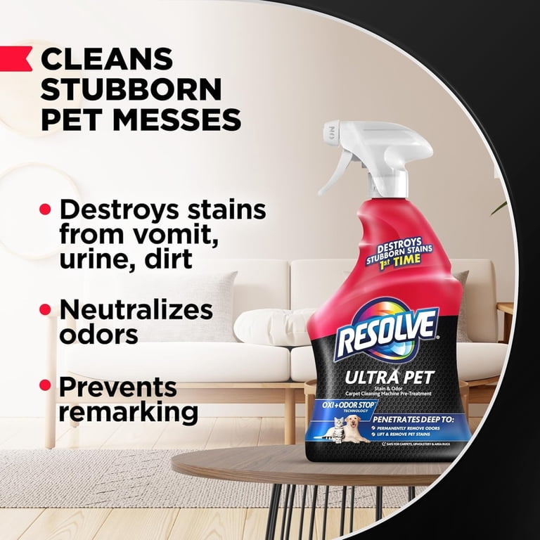 Resolve Ultra Pet Carpet Cleaner Spray, 32 oz photo 3