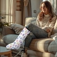 thumbnail image 2 of COEQINE Dog Paw Leg Cast Covers Soft Fabric Leg Plaster Sleeve Knee Cast Sock Soft Fabric Leg Plaster Sleeve Easy to Put on Outdoor Protection Leg Cover for Teen Girls Size S, 2 of 7