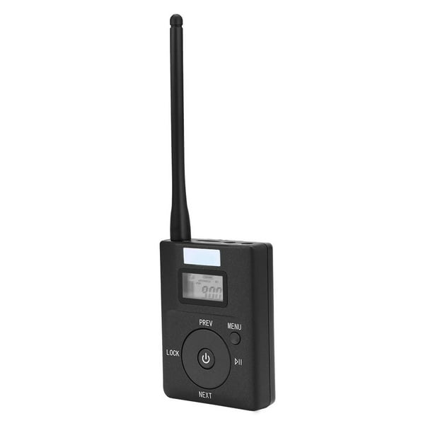 TOPINCN Transmitter, Wireless FM Transmitter,Portable 3.5MM Lowpower