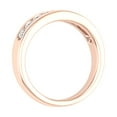 thumbnail image 2 of 1/2 Carat Channel Set Diamond Wedding Band Ring in 14K Rose Gold (Ring Size 5.25), 2 of 5