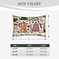 thumbnail image 6 of Balery Vintage Coffee Bedding Queen Pillow Cases - Envelope Closure - Soft Brushed Microfiber Fabric - Shrinkage and Fade Resistant Pillow Cases-14"x20", 6 of 9