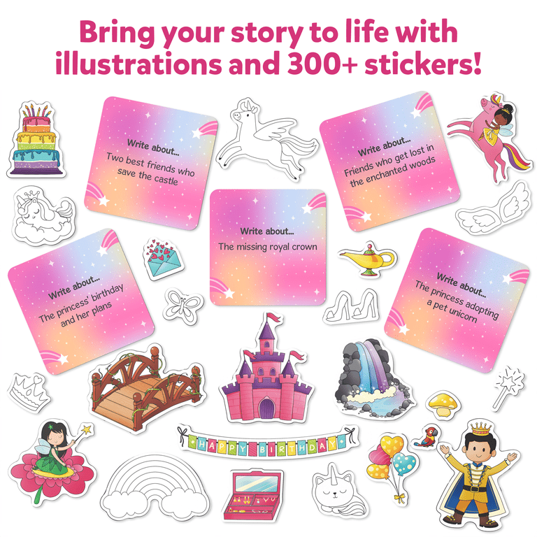 My Storybook Art Kit with Writing Prompts and Markers photo 5