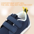 thumbnail image 3 of STQ KIDS Toddler Shoes Boys Wide Toe Box Barefoot Sneakers Navy/White T5, 3 of 7