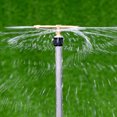 thumbnail image 3 of Moyic Aspersor automático, sistema de riego de agua para jardín de 360 ​​grados, boquilla de riego, repuesto giratorio para césped al aire libre Jardín y Patio 2 brazos Moyic HA062598-01, 3 of 6