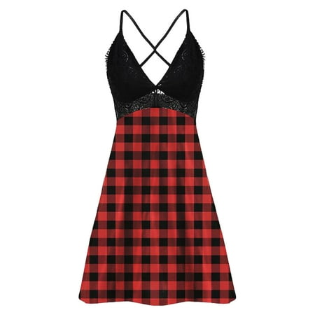Herrnalise Women s Boho Leopard Print Skirt Women Sexy Lingerie Printing Sling Suspender Skirt Sexy Lace Splicing Net Yarn Bow Sexy Nightdress