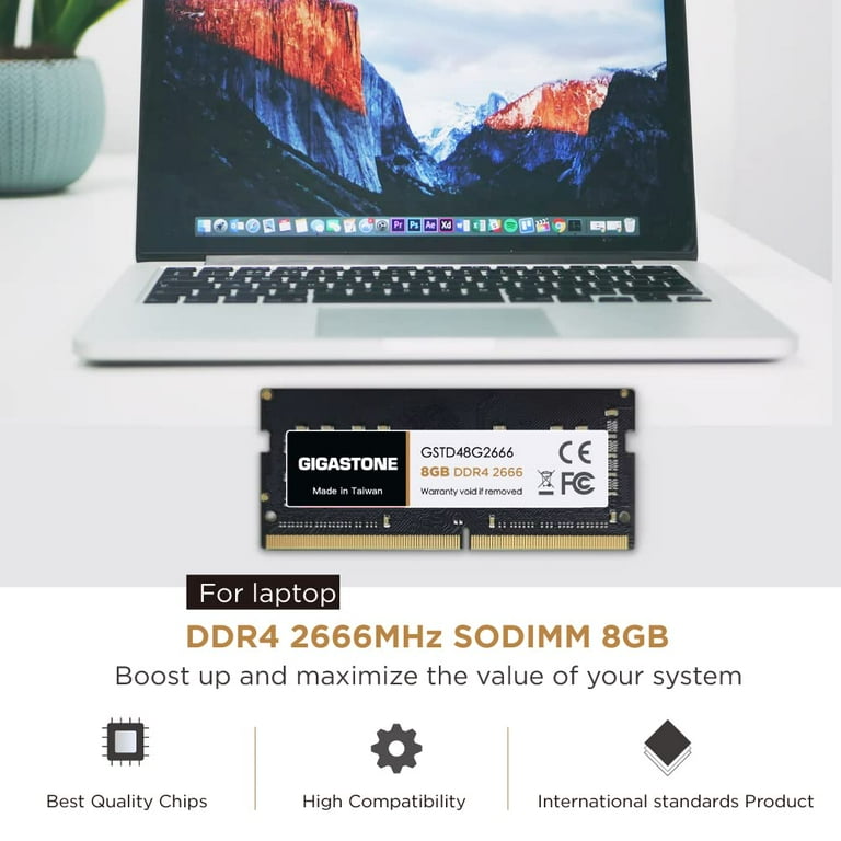 DDR4 RAM】 Gigastone Laptop RAM 16GB (2x8GB) DDR4 16GB DDR4