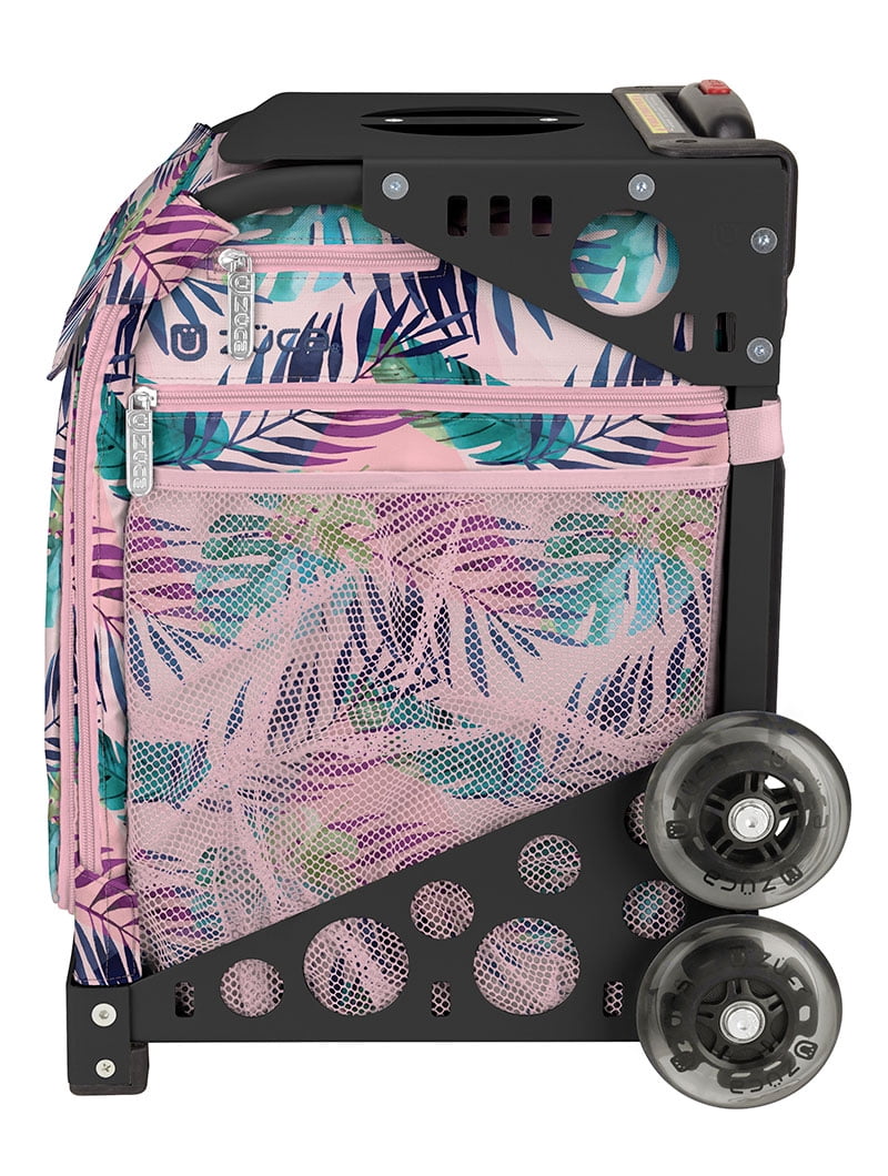 Zuca 18 Sport Bag Pink Oasis with Non Flashing Wheels Black Frame Walmart