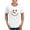Red/White, variant on CafePress - Snowman Face T Shirt - 100% Cotton Ringed T-Shirt
