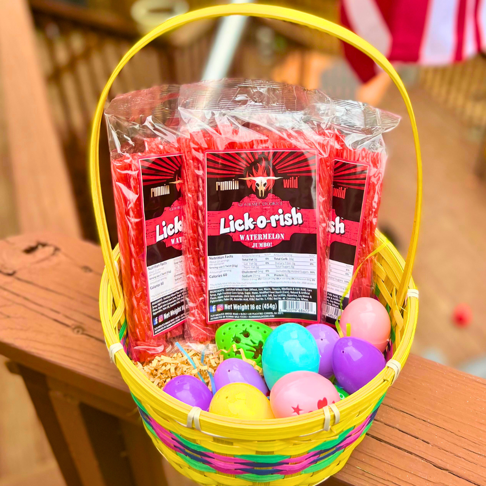 Watermelon Licorice Candy | LICK-O-RISH 3 Pounds Total (Set of 3 bags, 1 pound each)