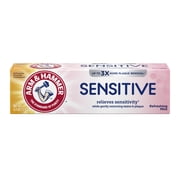 Arm & Hammer Sensitive Teeth & Gums Fluoride Toothpaste, Refreshing Mint, 4.5 oz
