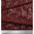 thumbnail image 3 of Soimoi Rayon Fabric Floral & Paisley Print Fabric by Yard 56 Inch Wide, 3 of 3