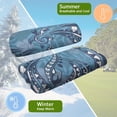 thumbnail image 6 of Pzuqiu 2 PCS Golf Cart Front Seat Covers Breathable Golf Cart Seat Towel Blanket Easy Install and Clean Keep Cool in Summer Suitable for All Seasons, Polynesian Turtle, 6 of 7