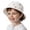 White1, variant on Krdevn Cherry Embroidery Kids Wide Brim Fisherman Sun Hat Adjustable Chin Cord Lightweight Breathable Outdoor for Toddler Boys Girls