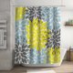 thumbnail image 4 of Cortina de ducha myvepuop de 70 x 70 pulgadas con 12 ganchos de plástico, impermeable, para baño, resistente, lavable a máquina, secado rápido, color azul claro, talla única, 4 of 8