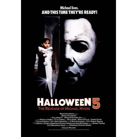 Halloween 5: The Revenge of Michael Myers POSTER (11x17) (1989) (Style