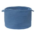 thumbnail image 1 of Colonial Mills BR55A018X018 Boca Raton - Blue Ice 18 in. x 12 in. Utility Basket, 1 of 1