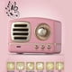 thumbnail image 2 of Altavoces Bluetooth Retro Inalámbricos, Altavoces Vintage Portátiles para Exteriores, Mini Altavoces Recargables con Sonido Potente, Soporte USB/Tarjeta TF/AUX Android iOS Cumpleaños, 2 of 5