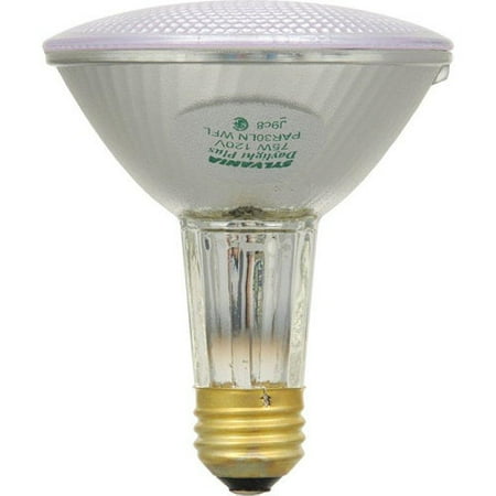 75w Par30 Floodlight - Sylvania 14768 75-Watt PAR30 Wide Flood Long Neck Halogen Light Bulb